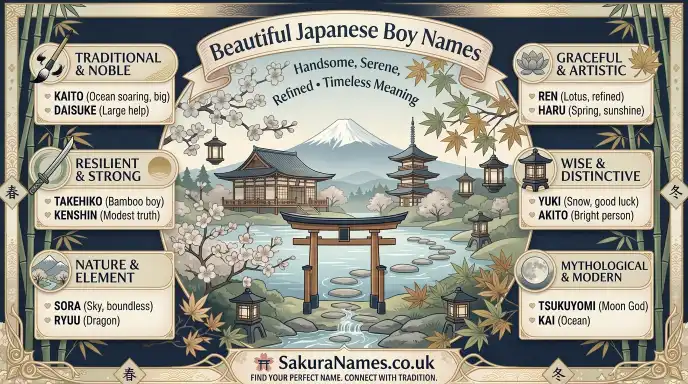 Beautiful Japanese Boy Names