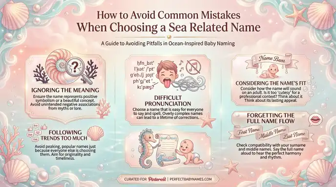 Common Mistakes When Choosing a Sea Related Name