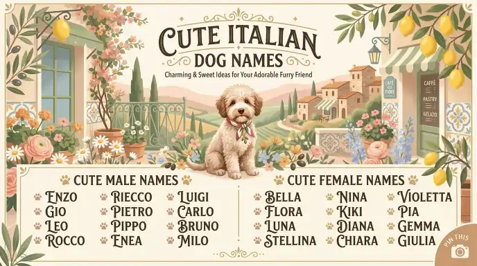 Cute Italian Dog Names