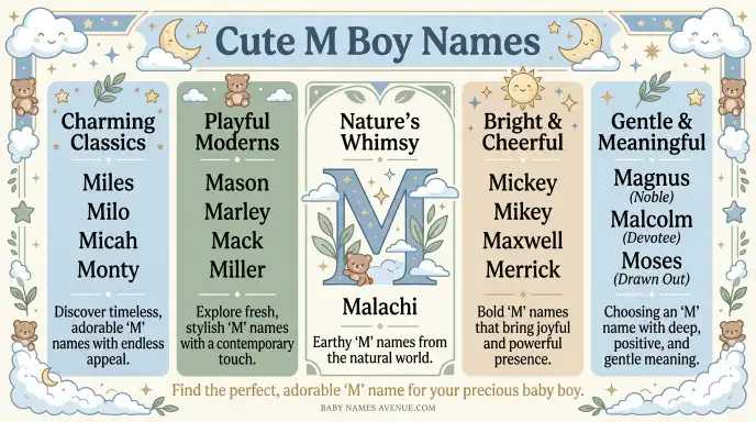 Cute M Boys Names
