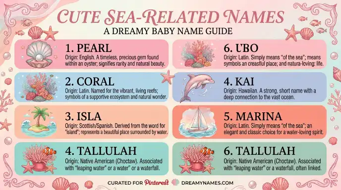 Cute Sea Related Names