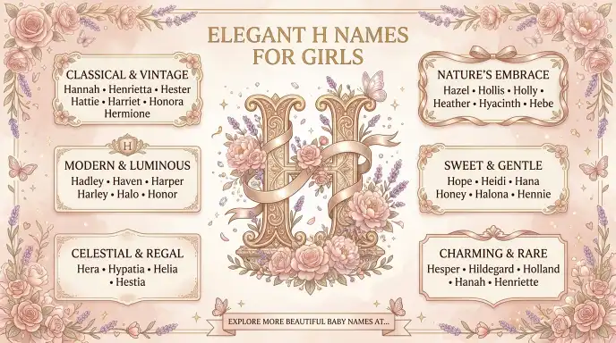 Elegant H Names for Girls