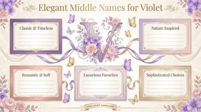 Elegant Middle Names for Violet