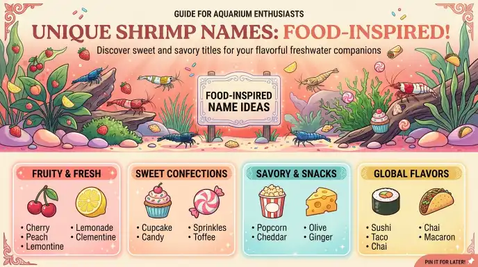 Food-Inspired Shrimp Names