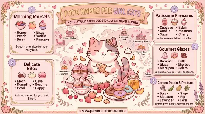 Food Names for Girl Cats
