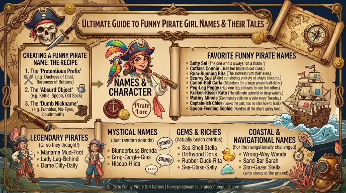 Funny Pirate Girl Names