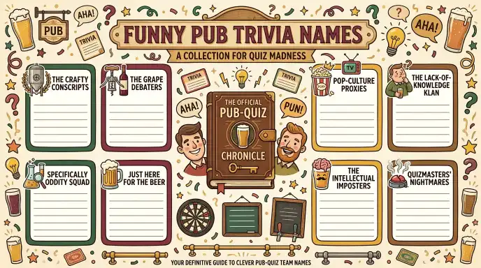 Funny Pub Trivia Names