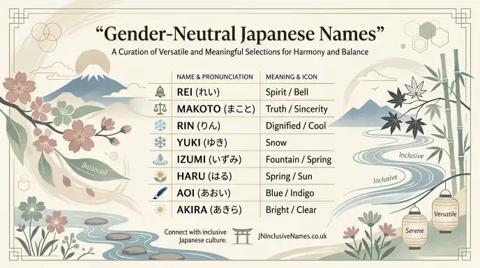Gender-Neutral Japanese Names