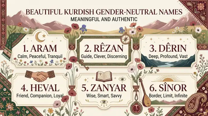 Kurdish Gender-Neutral Names