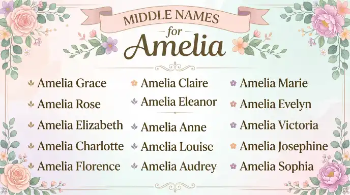 Middle Names for Amelia