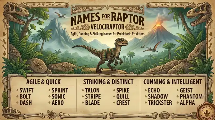 Names for a Velociraptor
