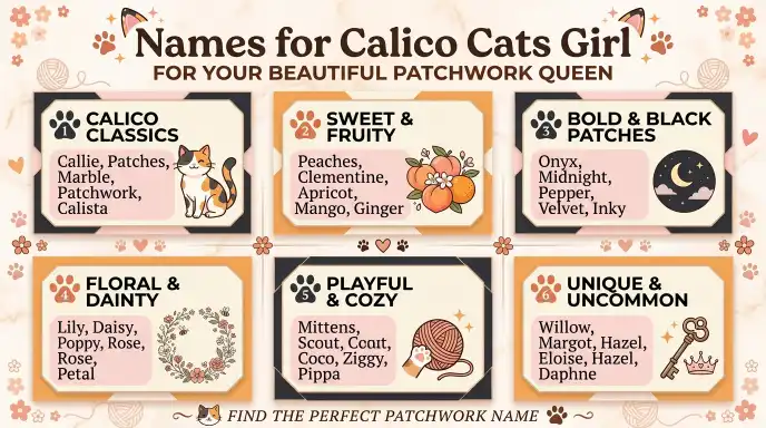 Names for Calico Cats Girl