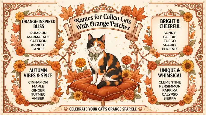 Names for Calico Cats With Orange Patches