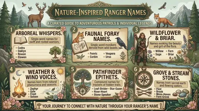 Nature-Inspired Ranger Names
