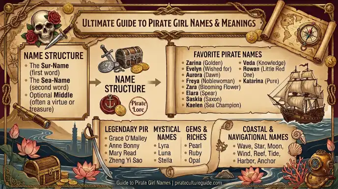 Pirate Girl Names
