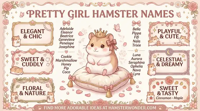 Pretty Girl Hamster Names