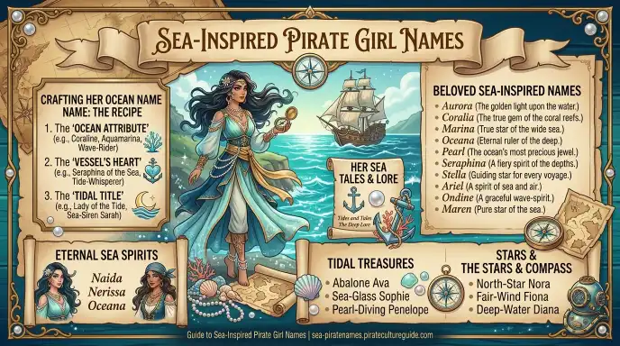 Sea-Inspired Pirate Girl Names