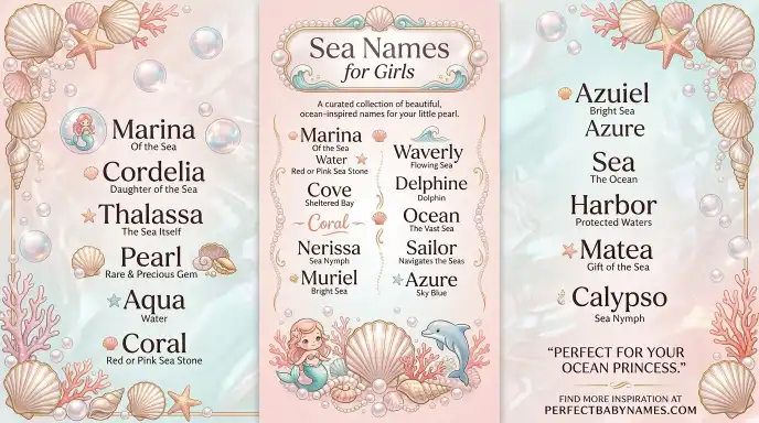 Sea Names for Girls