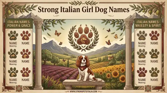 Strong Italian Girl Dog Names