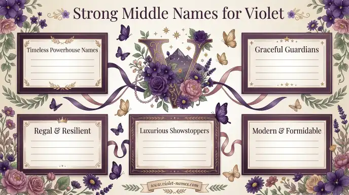 Strong Middle Names for Violet