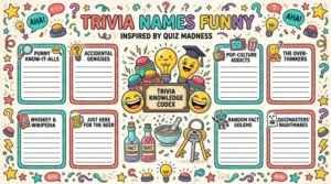 Trivia Names Funny