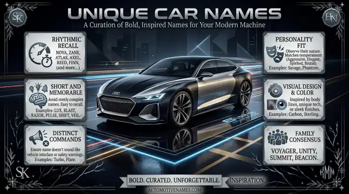 Unique Car Names