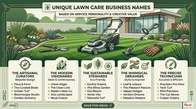 Unique Lawn Care Business Names