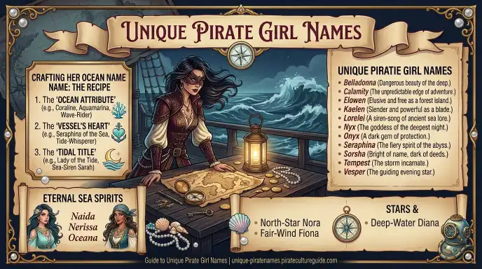 Unique Pirate Girl Names