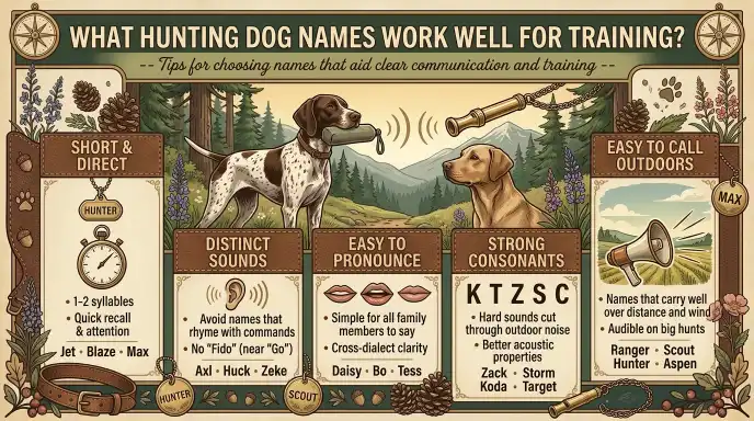 What Hunting Dog Names Work Well for Training?