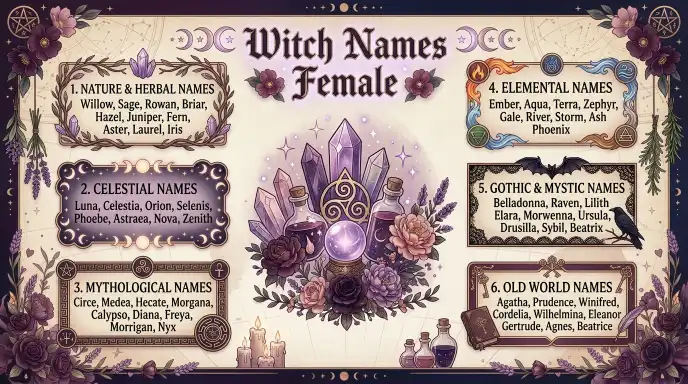 Witch Names Female