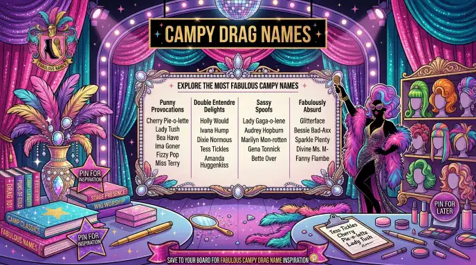 Campy Drag Names