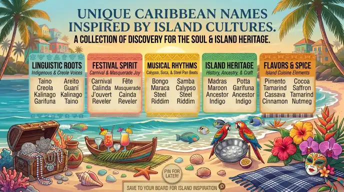 Caribbean Names Inspired by Island Cultures