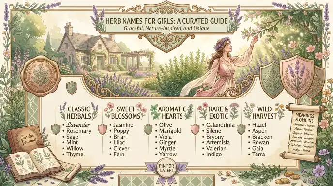 Herb Names for Girls