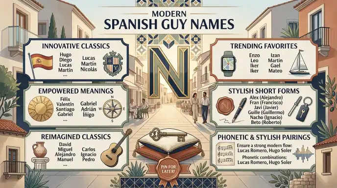 Modern Spanish Guy Names