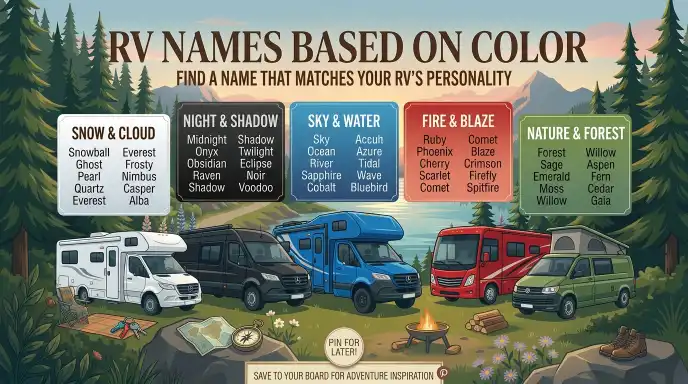 RV Names Based on Color