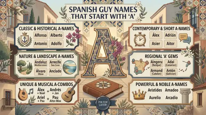 Spanish Guy Names That Start With A