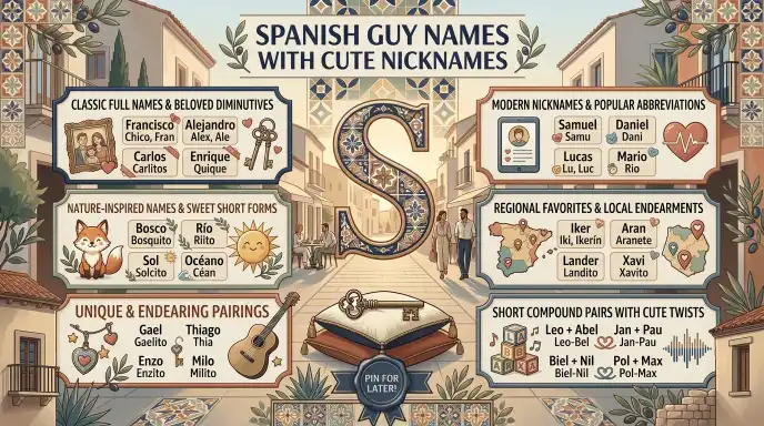 Spanish Guy Names With Cute Nicknames