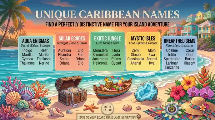 Unique Caribbean Names